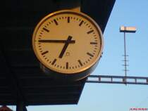 Morgenstimmung im Bahnhof T�gerwilen Gottlieben. 