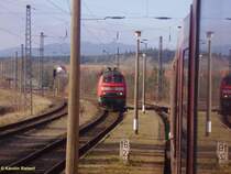 218 111 beim Kopfmachen am 12.11.2005