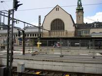 zur Zeit herrscht Baustellenbetrieb am Luxemburger Bahnhof! 06.04.08