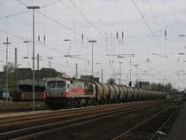 250 004 (mkb) mit dem DGS 89867 K�ln Eifeltor - G�tersloh Hbf (Sdl, Paraxylol)