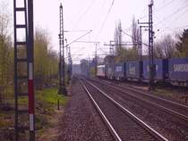 241.001 schl�ngelt sich durch die Nordausfahrt von Elmshorn in Richtung Hamburg. 24.04.08