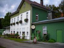ehemaliger kleinbahnhof von Walkenried wo man bis ca 1967 Braunlage �ber eine 1000mm schmalspurbahn erreichen konnte