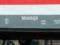 Dieser ET 440 LIREX stand heute (29.04.08), eingereiht in einen Me�zug, gezogen von 120 501-2, im Bf Bamberg.