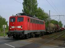 BR 140 785-7 mit gemischten GZ nach Bochum Langendreer.(03.05.2008)