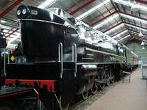Die 523 der South Australien Railways mit der Achsfolge 4-8-4 wurde 1944 ausgeliefert und lief bis 1968 auf dem Breitspurnetz der SAR. National Railway Museum, Port Adelaide, 11.03.08.