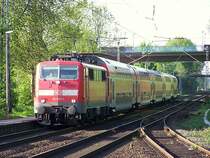 111 007-1 hat als RE10428(RE4) einfahrt in �bach-Palenberg am 4.5.08.