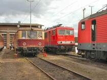 Lokausstellung im Bahnwerk Erfurt anl��lich 80 Jahre Bahnwerk Erfurt
