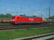 Die 185 265 am 14.05.2008 in Landshut Hbf.