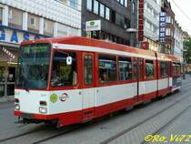 Linie 310 (Bochum-H�ntrop-Kirche - Witten-Heven-Dorf). Witten, Fussg�ngerzone, 14.05.2008.