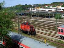 Die 363 439 am 03.05.2008 in Passau Hbf.        