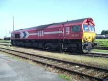 Class 66 der HGK am 30.05.2008 in M�hldorf