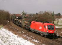 Roco-Vorbild 1016 011 bei Postbauer-Heng. Strecke N�rnberg - Regensburg, M�rz 2008