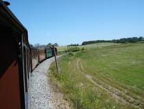  Rasender Roland  zwischen Putbus und Binz/Insel R�gen, Juni 2006