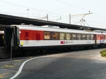 SBB - Schulinfowagen X 50 85 99-33 821-7 in Chiasso am 23.02.2008