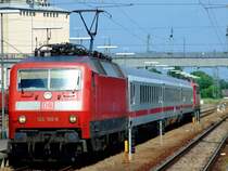 120 150 mit dem  Rest  des Rottaler Land auf dem Weg nach Hamburg, bei der Ausfahrt aus Plattling, am 24.05.2008
