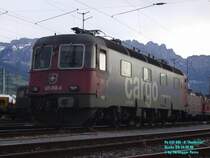Re 620 058 - 8 *Auvernier* diente zu F�hrerstandsfahrten anl�sslich des 150 Jahre Jubil�ums der Rheintalbahn in Buchs SG.
24.05.08