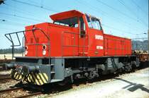 SERSA  Bettina  am 14.4.1992 in Etzwilen.MaK 
1000866/1991. Heute ist die Lok mit der Nummer 45 bei der KSW Kreisbahn Siegen-Wittgenstein GmbH.
