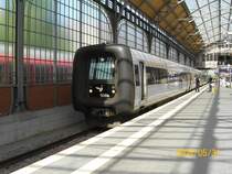 DSB IC 3 5086 als EC 36 beim Zwischenhalt in L�beck Hbf am 31.05.08.