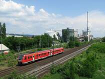 RE 3693 am 10.6.2008 in Regensburg.