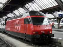 SBB - 460 115-9  im Hauptbahnhof von Z�rich am 21.03.2008
