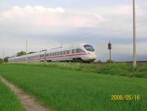 Am 16.05.08 f�hrt der ICE 32 aus Kopenhagen nach Hamburg Hbf.