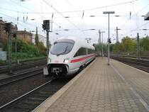 Dieser ICE T kam am 24.10.07 als ICE 1617 nach M�nchen Hbf mit offener Bugklappe in den Hamburger Hbf eingefahren.