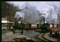 Im Jahr 1982 vor der Wende sah es hier in Alexisbad w�st aus aber es gab schon die Mitt�gliche Doppelausfahrt und man stand ganz alleine den viele Fotografen gab es hier in der Woche nicht