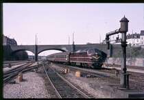 Betriebsalltag 1972 im Bahnhof Arhus der D�nischen Eisenbahnen