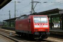 BR 146 005 steht solo in Hamm (Westf)