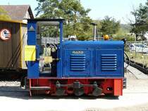 SchBB - Diesellok Abelia im Betriebsareal bei der SchBB = Schinznacher Baumschulbahn am 27.04.2008 .... Bahnjubil�um 30 Jahre ....