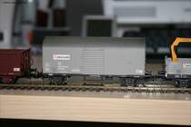 Gedeckter G�terwagen der Firma Heitkamp Rail. Liliput