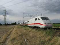Ein ICE691 von Berlin nach M�nchen Hbf.Am 08.07.08 bei der durchfahrt in Lampertheim.
