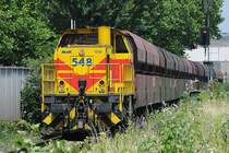 E+H 548 in DU-H�ttenheim, in Richtung HKM. 04.07.2008