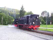 99 4511 verl�sst am Abend des 20.07.08 mit Lok 7 Schmalzgrube.