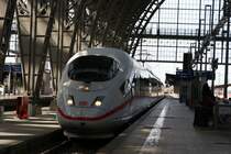 406 007-5  Hannover  als ICE 126 International nach Amsterdam CS bei der Bereitstellung in Frankfurt am Main Hauptbahnhof am 20.Juli 2008