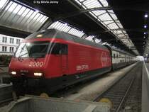 Re 460 112-6 ''Thurtal'' am 1.8.08 in Z�rich HB