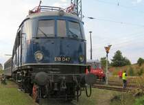 E 18 047 in Berlin-Sch�neweide (Fahrzeugausstellung 2006)
