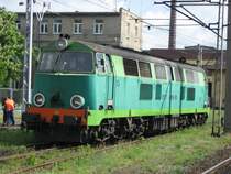 SU45-111 man�vriert am 15.05.2007 im Hauptbahnhof Bydgoszcz (Bromberg).