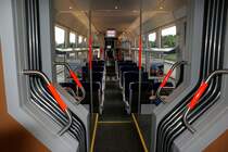 Fahrgastraum von 5022 033, Oberwart 05.07.2008.