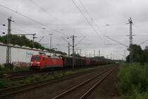 152 096-4 mit gem. GZ in D�sseldorf Eller am 22.07.2008