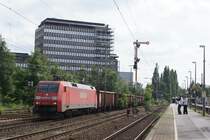 152 051-9 mit Eaos Ganzzug in KDR am 22. Juli 2008