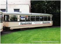 SWB BW 281 D�WAG 4-Achser in der Wendeschleife Beuel Bahnhof 1991