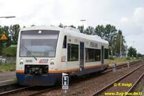 OSB VT 527 bei der einfahrt in Oberkich / Baden .