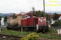 BR 294 096- 3 bei der Ausfahrt in Oberkirch / Baden ( Ortenau ) 
