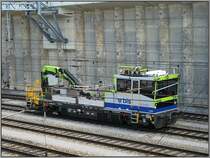 Tm 235 208 der BLS fuhr am 23.07.2008 im Bahnhof von Spiez nur so hin und her - so sah es f�r mich als unbeteiligten Beobachter aus. 