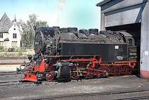 Urlaub Sommer 2008 in Harz - hier beginnt ein sch�ner Tag in Weinigerode.