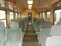 Innenraum eines Wittenberger Steuerwagen. Aufgenommen am 22.07.08