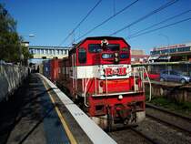 Diesellok 4717 am Schluss eines G�terzuges am 17.07.2008 im australischen Cabramatta.