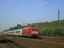 101 069-3 mit IC 2310 nach Westerland/Sylt.(15.08.2008)