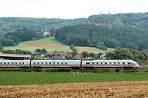 ICE_T unterhalb Vierzehnheiligen auf der Kbs 820 Richtung Bamberg unterwegs